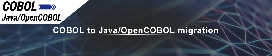 COBOL to Java/OpenCOBOL migration